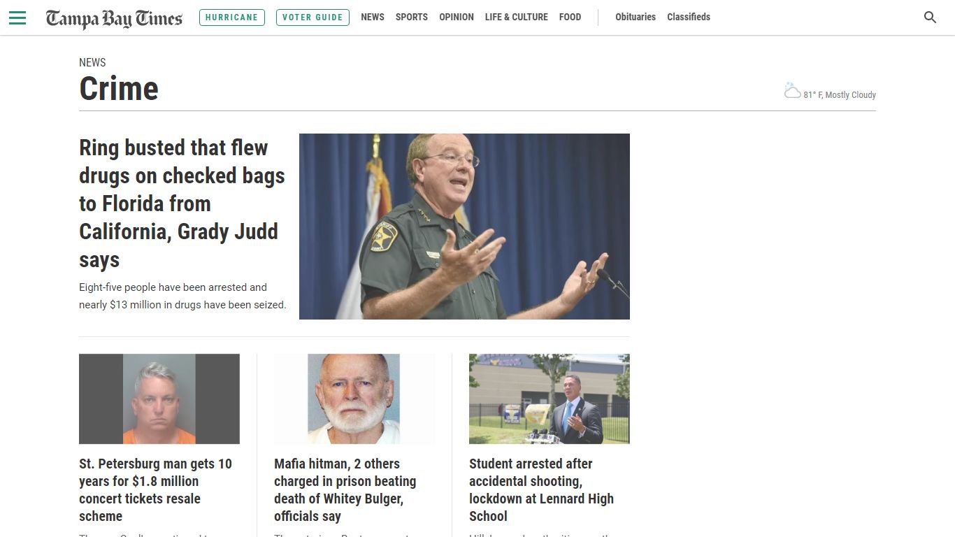 Crime news - Tampa Bay Times